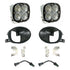 Squadron Pro Fog Pocket Kit 19-24 Sprinter 1500/2500/3500 (Wide Cornering; Clear)